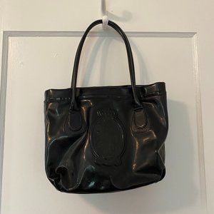 Tous Black Patent Leather Tote Bag - image 1